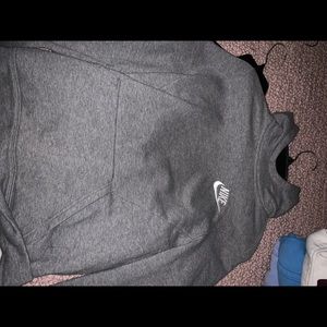 Light grey Nike hoodie